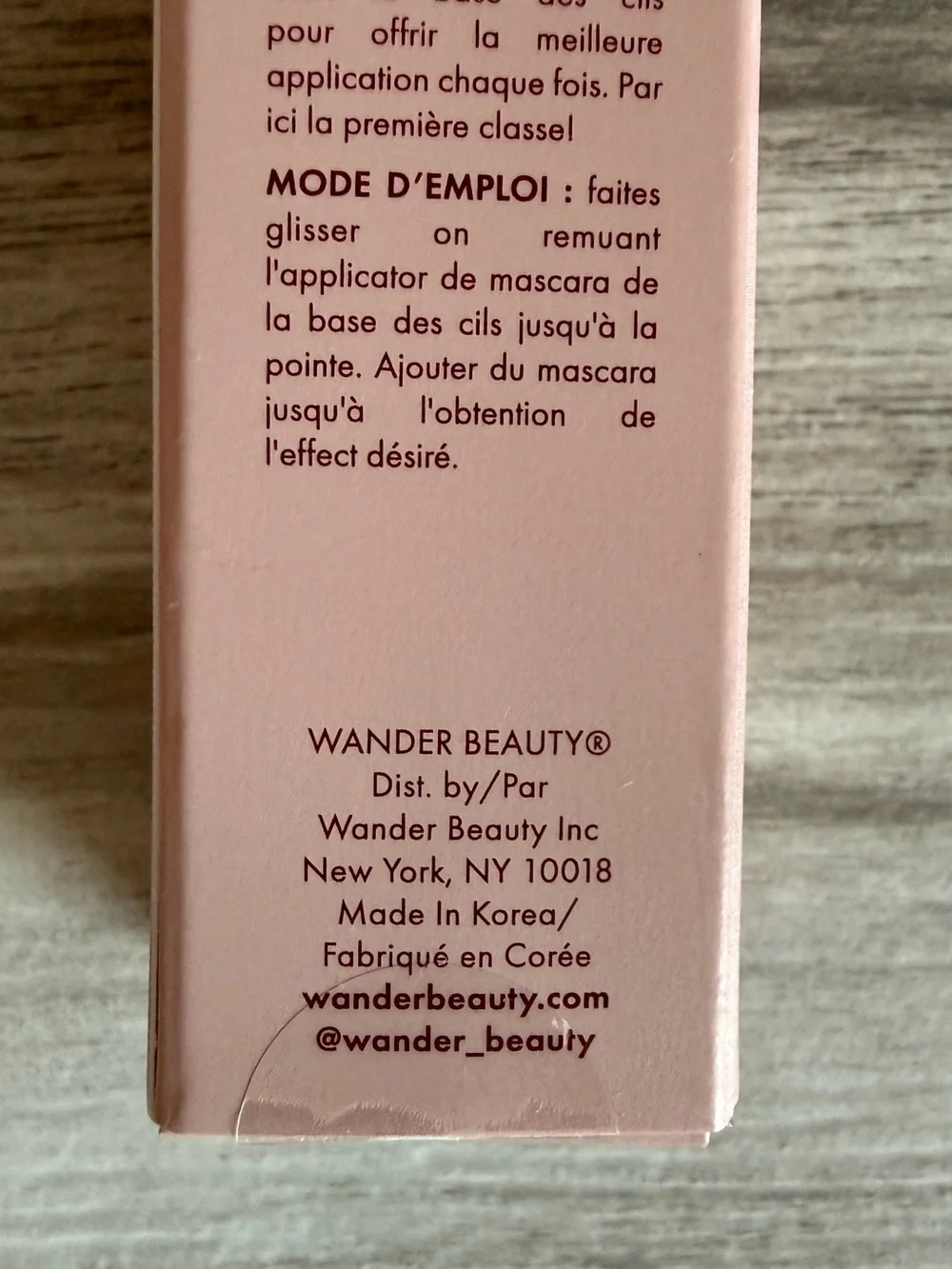 Wander Beauty Upgraded Lashes Treatment Mascara - Jet Black
